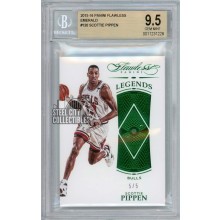 Scottie Pippen 2015-16 Panini Flawless Legends Emerald Card #126 BGS 9.5
