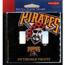 Pittsburgh Pirates MLB Dual Switch Plate Cover