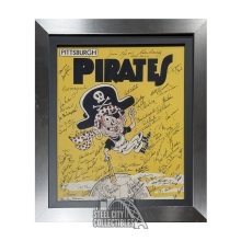 Pittsburgh Pirates Hall of Famers & Stars Autographed Framed 16x20 Baseball Photo