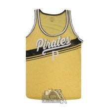 Pittsburgh Pirates 5th & Ocean Gold Women's Tank Top