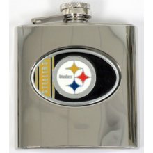 Pittsburgh Steelers NFL Stainless Steel Hip Flask