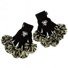 Pittsburgh Penguins NHL Embroidered Spirit Fingerz Pom Pom Gloves