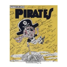 Pittsburgh Pirates Hall of Famers & Stars Autographed 16x20 Baseball Photo - JSA LOA