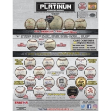 2023 Tristar Hidden Treasures Autographed Baseballs Platinum