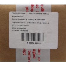 Pokemon XY Furious Fists Booster 6-Box Case | Steel City Collectibles