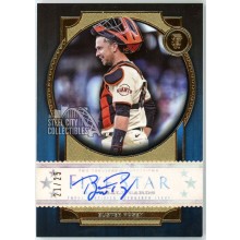 Buster Posey 2022 Topps Five Star Blue Autograph Card #FSA-BP 21/25