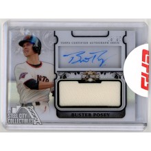 Buster Posey 2014 Topps Triple Threads Transparencies Patch Autograph Card 13/25