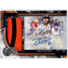 Buster Posey 2022 Topps Museum Momentous Jumbo Patch Autograph Card 07/15