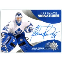 Felix Potvin 2020-21 Upper Deck Ultimate Collection Autograph Card #US-FP