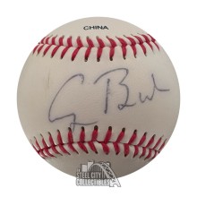 George H. W. Bush Autographed Rawlings OLB3 Baseball - JSA LOA
