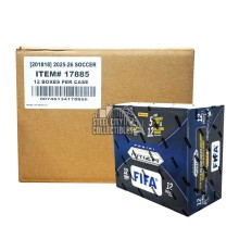 2025-26 Panini Prizm FIFA Soccer Hobby 12-Box Case