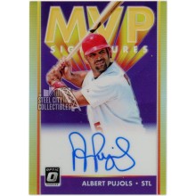 Albert Pujols 2019 Panini Donruss Optic MVP Signatures Auto 1/5