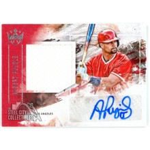 Albert Pujols 2019 Panini Diamond Kings Jumbo Patch Autograph Card #JMS-AP