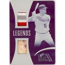 Albert Pujols 2020 Panini Immaculate Printing Plate Dual Patch Card #LDM-AP 1/1