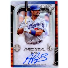 Albert Pujols 2022 Topps Tribute Autograph Card #TA-AP 04/15
