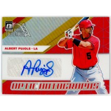 Albert Pujols 2019 Panini Donruss Optic Prizm Autograph Card #OA-AP 3/5
