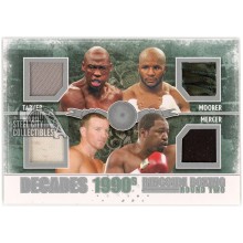 Tarver, Moorer, Ward, Mercer 2011 ITG Ringside Boxing 1990's Silver Quad Memorabilia