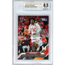 Derik Queen 2025 Bowman U Now March Madness Card #8 BGS 8.5