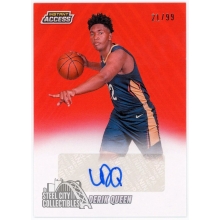 Derik Queen 2026 Panini National NSCC VIP Instant Access Red Auto Card 21/99