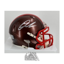 Quinshon Judkins Autographed Cleveland Browns Flash Mini Football Helmet - BAS (Bleeding Auto)