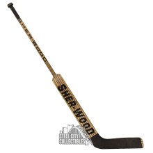Ron Hextall Game Used Sher-Wood P.M.P 530 Goalie Stick W/ Black Tape