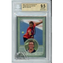 Pat Rafter 2020 Topps Transcendent Tennis HOF Card #46 /50 BGS 9.5 Gem Mint