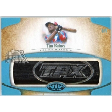 Tim Raines 2026 Topps Tier One Limited Lumber Bat Barrel Card #LLR-TR 1/1