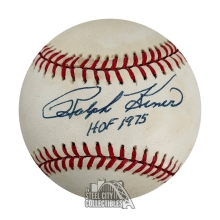 Ralph Kiner HOF 1975 Autographed William White National League Baseball -JSA