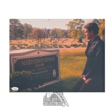 Ralph Macchio Autographed Cobra Kai 11x14 Photo - JSA (Mr Miyagi Grave)