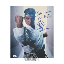 Ralph Macchio Take Back The Valley Autographed Cobra Kai 11x14 Photo - JSA