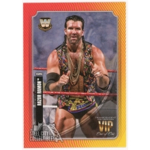Razor Ramon 2020 Topps Transcendent WWE VIP Party Red & Yellow Stripes Card #32 1/1