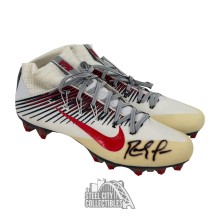 Randy Moss Autographed Nike VPR White Football Cleats - BAS