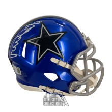 Randy White Autographed Dallas Cowboys Flash Mini Football Helmet - BAS