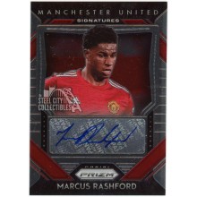 Marcus Rashford 2020-21 Panini Prizm Premier League Signatures Autograph Card #S-MRA