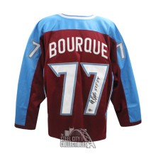 Ray Bourque Autographed Colorado HOF Custom Hockey Jersey - BAS