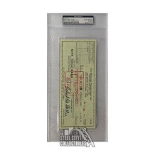 Red Skelton Autographed Check - PSA/DNA