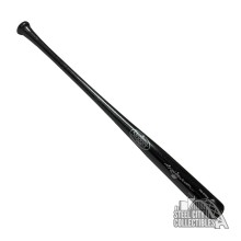 Reggie Jackson Autographed Black Louisville Slugger Baseball Bat - BAS