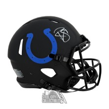 Reggie Wayne Autographed Indianapolis Colts Eclipse Authentic Full Size Football Helmet - JSA
