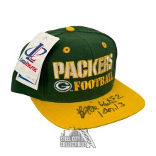 Reggie White Autographed Green Bay Packers Hat - BAS LOA