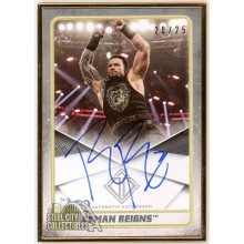 Roman Reigns 2020 Topps Transcendent WWE Autograph Card #A-RR 20/25