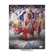 Ric Flair Autographed 11x14 Wrestling Photo - JSA