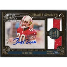 Jerry Rice 2015 Topps Museum Dual Patch Autograph Card #SSDR-JR 11/25