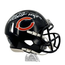 Richard Dent HOF 11 Autographed Chicago Speed Mini Helmet - BAS