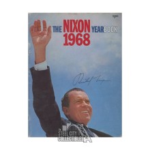 Richard Nixon Autographed 1968 The Nixon Yearbook- PSA/DNA LOA V04814