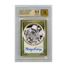 Nancy Richey 2020 Topps Transcendent Tennis Autograph Card /25 BGS 9.5 Auto 10