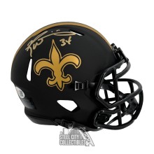 Ricky Williams Autographed New Orleans Saints Eclipse Mini Football Helmet - JSA