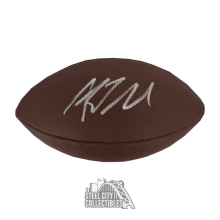 Riley Leonard Autographed Wilson Football - JSA
