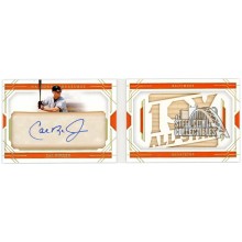 Cal Ripken Jr 2020 National Treasures Game-Used Bat Cut Auto Booklet 6/10