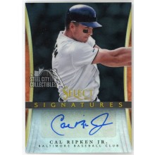 Cal Ripken Jr 2013 Panini Select Black Signatures Autograph Card #CR 1/1