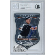 Cal Ripken Jr. 2015 Panini Prizm Diamond Marshals Autograph Card #15 BAS